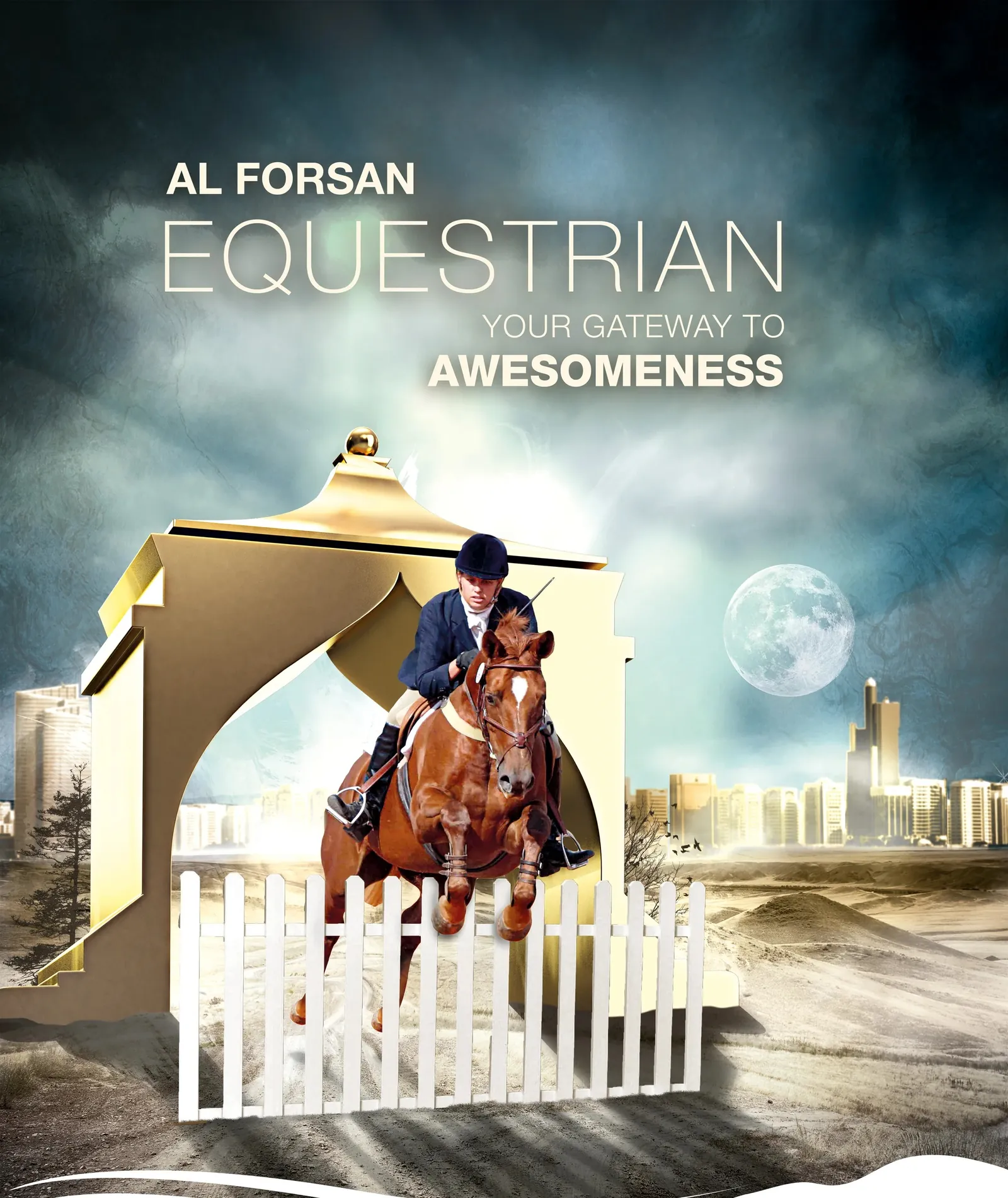 Al Forsan equestrian ad