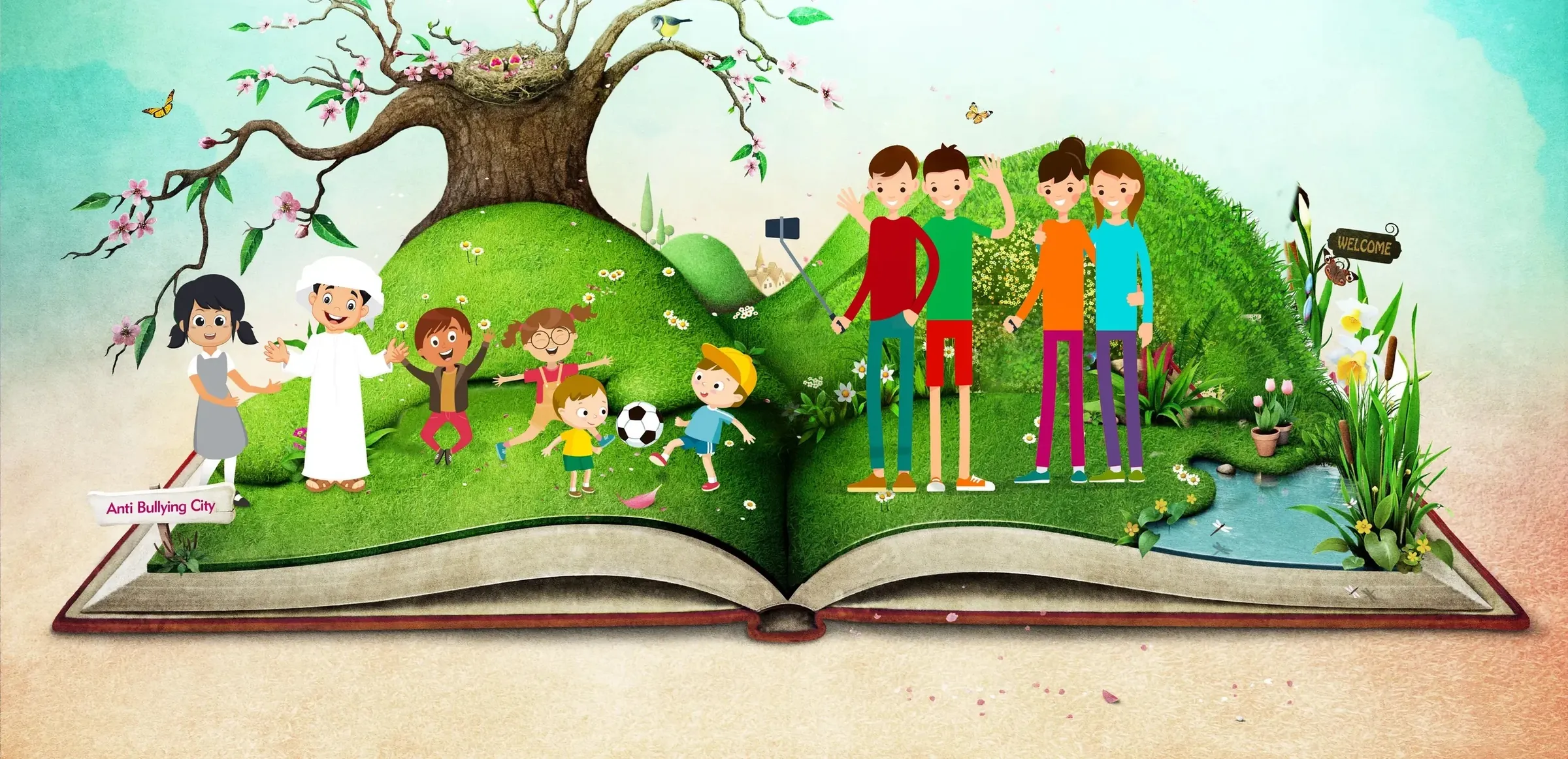 National Bullying Prevention Week: the Anti Bullying City key visual