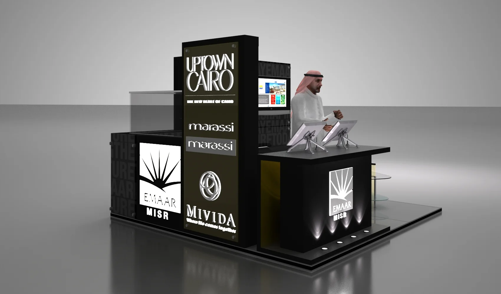 Emaar Misr stand