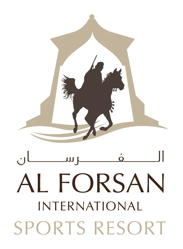 Logo option B of March 2009: a slimmer pale arch on a stepped base around the knight