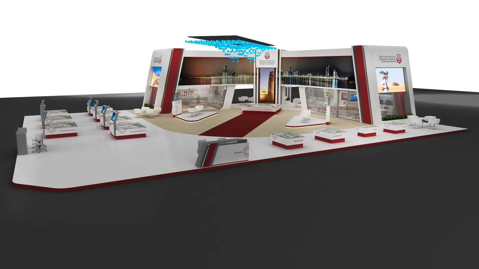 Design render: the whole floor from high up